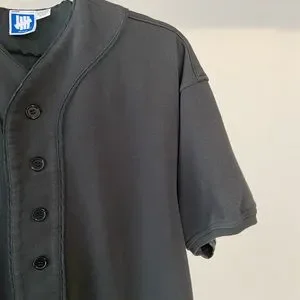 トップス UNDEFEATED Washed Twill Baseball Jersey UNDEFEATED WASHED TWILL Baseball Shirt